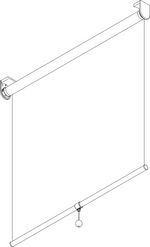 Systeemweergave rolgordijn SG 4900